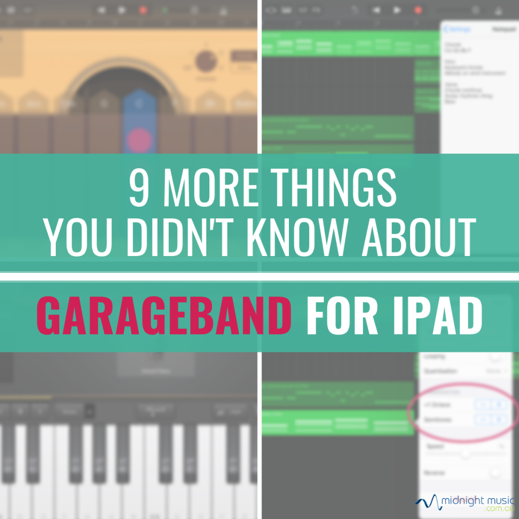 Email a track from ipad s garageband
